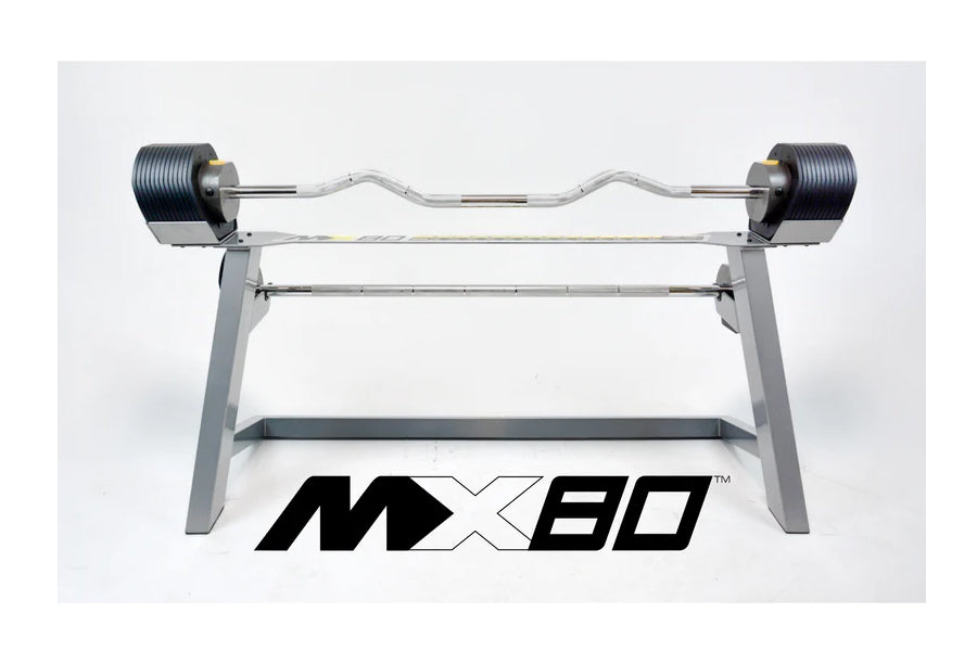 Mx80 adjustable barbell & ez curl bar hotsell