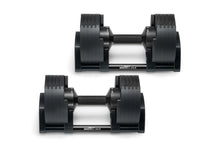 Load image into Gallery viewer, NÜOBELL 50lb Adjustable Dumbbells (Matte Black)