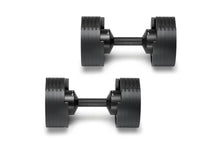 Load image into Gallery viewer, NÜOBELL 50lb Adjustable Dumbbells (Matte Black)