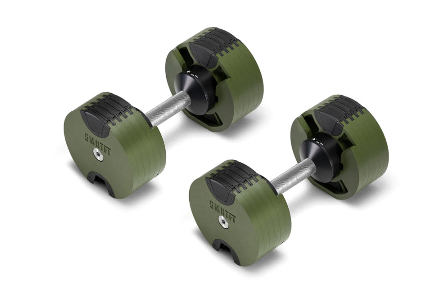 NÜOBELL 50lb Adjustable Dumbbells (Tactical) – 360 Fitness Superstore