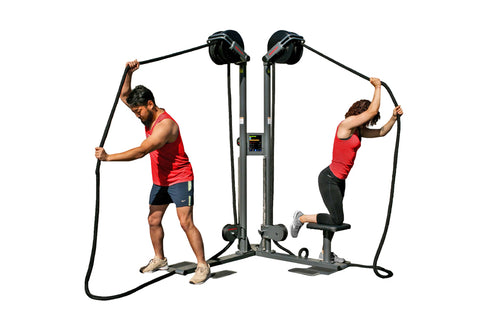Ropeflex RX2500-D Dual Station Rope Trainer (š FALL CLEARANCE SALE - Extra 6%)