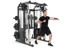 Warrior 701 Power Rack Functional Trainer Cable Crossover Cage Home Gym Smith Machine (DEMO)  **SOLD**