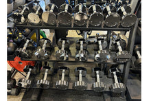 Load image into Gallery viewer, Warrior Pro-Style Chrome Dumbbell Set (5-50lb) (🍂 FALL CLEARANCE SALE)