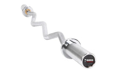 Load image into Gallery viewer, Warrior Chrome Olympic Curl Barbell