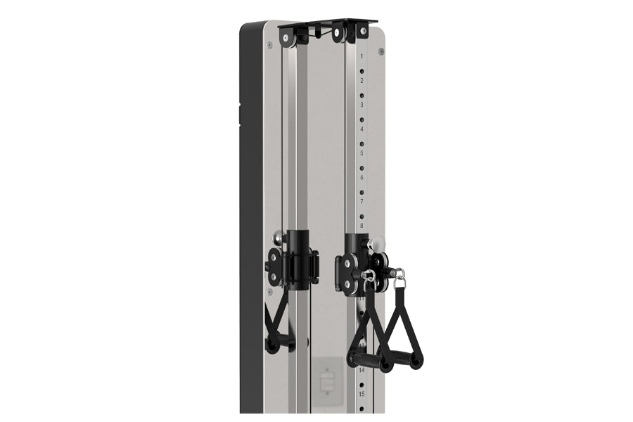 Warrior Hi Lo Cable Pulley Functional Trainer Gym Single Stack Freestanding or Wall Mounted