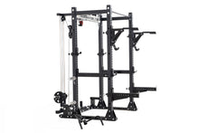 Load image into Gallery viewer, Warrior Gladiator 2.0 Pro Power Rack All-in-One Gym Cage with Lat Pull/Low Row
