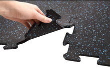 Load image into Gallery viewer, Warrior Interlocking Rubber Gym Flooring Tiles - Speckled
