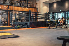 Load image into Gallery viewer, Warrior Marble Interlocking Gym Tile Flooring (Stone Grey)