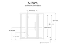 Load image into Gallery viewer, Almost Heaven Auburn 2-3 Person Indoor Sauna