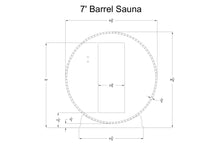 Load image into Gallery viewer, Almost Heaven Essex 4-Person Classic Barrel Sauna