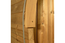 Load image into Gallery viewer, Almost Heaven Evander Half-Moon Canopy Barrel Sauna (Heritage Collection)