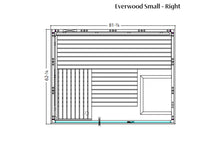 Load image into Gallery viewer, Almost Heaven Everwood 2-5 Person Indoor Sauna (Heritage Collection)