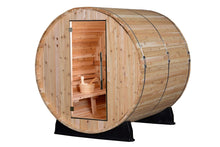 Load image into Gallery viewer, Almost Heaven Pinnacle 4-Person Barrel Sauna