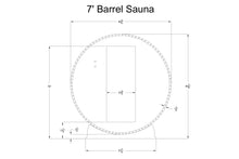 Load image into Gallery viewer, Almost Heaven Seneca 6-Person Classic Barrel Sauna