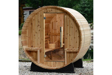 Load image into Gallery viewer, Almost Heaven Vienna 2-Person Canopy Barrel Sauna