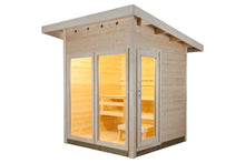 Load image into Gallery viewer, Almost Heaven 4-Person View Outdoor Sauna (Heritage Collection)