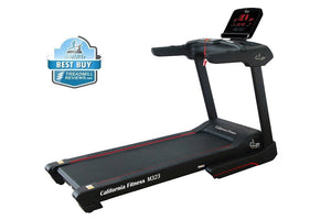 California Fitness Malibu 323T Folding Treadmill w/ TouchScreen (DEMO)
