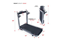 Load image into Gallery viewer, California Fitness Malibu 7 Folding Treadmill (🪂NEW!) (☃️WINTER SALE)