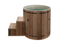 Load image into Gallery viewer, Dynamic Cold Therapy Pacific Cedar Barrel Cold Plunge