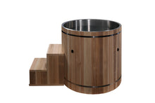 Load image into Gallery viewer, Dynamic Cold Therapy Pacific Cedar Barrel Cold Plunge (304)