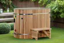 Load image into Gallery viewer, Dynamic Cold Therapy Pacific Cedar Barrel Cold Plunge (Oval)