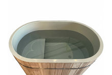 Load image into Gallery viewer, Dynamic Cold Therapy Pacific Cedar Barrel Cold Plunge (Oval)