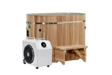 Load image into Gallery viewer, Dynamic Cold Therapy Pacific Cedar Barrel Cold Plunge (Oval)