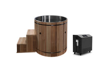 Load image into Gallery viewer, Dynamic Cold Therapy Pacific Cedar Barrel (Marine-Grade 316 Stainless Steel Interior)