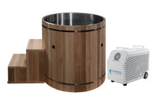Load image into Gallery viewer, Dynamic Cold Therapy Pacific Cedar Barrel (Marine-Grade 316 Stainless Steel Interior)