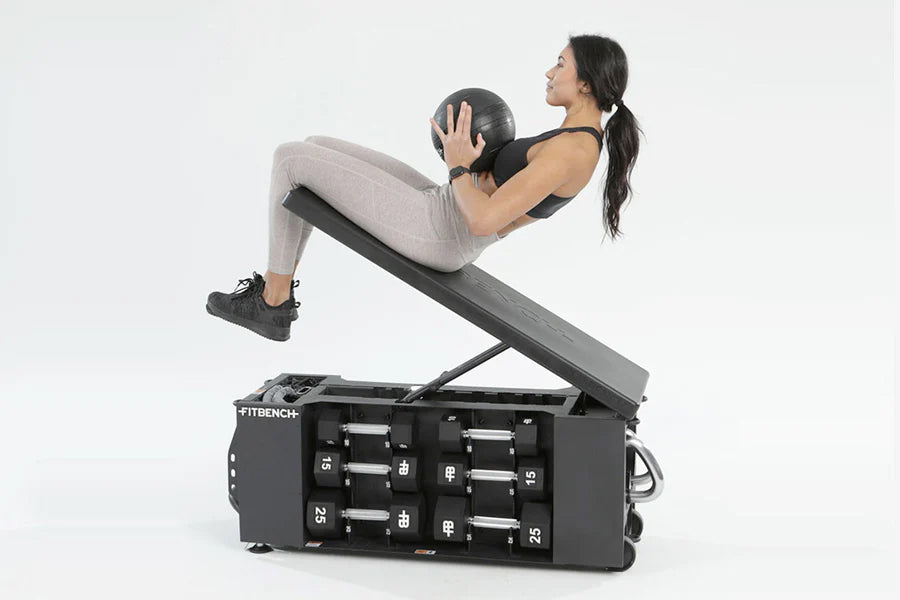 Gym Woodway Fitbench FITBENCH ONE Weight Bench – 360