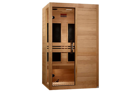 Golden Design "Llumeneres" 2 Person Full Spectrum Nero Zero EMF FAR IR Sauna (2026 Edition) (šŖNEW ITEM)