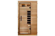 Load image into Gallery viewer, Golden Designs 1 Person (Compact) Ultra Low EMF FAR Infrared Sauna (🪂NEW ITEM)