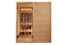 Load image into Gallery viewer, Golden Designs "Toledo" 6-Person Full Spectrum Hybrid Sauna (2025 Edition)