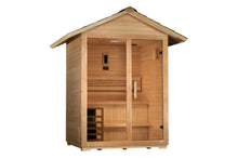 Load image into Gallery viewer, Golden Designs "Arlberg" 3-Person Traditional Outdoor Sauna