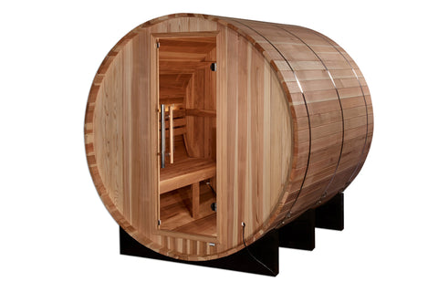Golden Designs "Arosa" 4 Person Barrel Traditional Sauna
