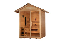 Load image into Gallery viewer, Golden Designs "Carinthia" 3-Person Hybrid Outdoor Sauna