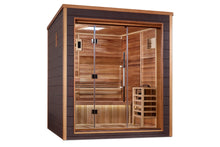 Load image into Gallery viewer, Golden Designs "Drammen" 3-Person Outdoor/Indoor Traditional Sauna