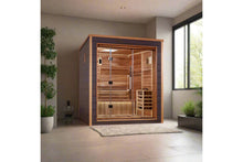 Load image into Gallery viewer, Golden Designs "Drammen" 3-Person Outdoor/Indoor Traditional Sauna