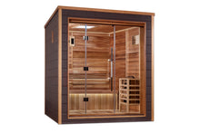 Load image into Gallery viewer, Golden Designs "Drammen" 3-Person Outdoor/Indoor Traditional Sauna