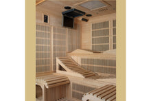 Load image into Gallery viewer, Dynamic "Monaco Elite " 6-Person Ultra Low EMF Far Infrared Sauna