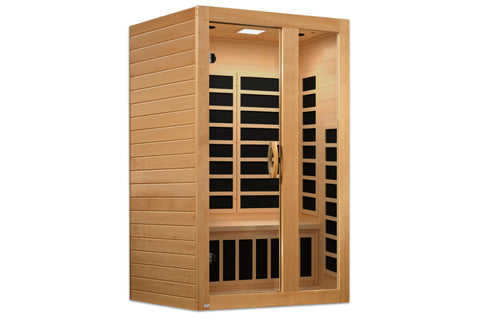 Golden Designs "Serena" 2 Person Low EMF FAR IR Sauna (2026 Edition) (🪂NEW ITEM)