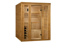 Load image into Gallery viewer, Golden Designs "Engelberg" 6-Person Traditional Steam Sauna (2025 w/ Pacific Clear Cedar)