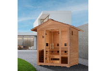 Load image into Gallery viewer, Golden Designs "Gargellen" 5-Person Full Spectrum Hybrid Outdoor Sauna