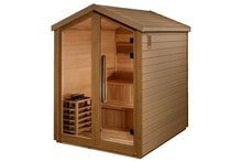 Load image into Gallery viewer, Golden Designs "Kaarina" 6-Person Outdoor Traditional Sauna