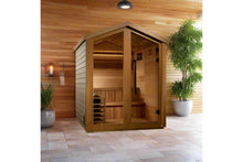 Load image into Gallery viewer, Golden Designs "Kaarina" 6-Person Outdoor Traditional Sauna