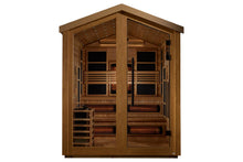 Load image into Gallery viewer, Golden Designs "Kaskinen" 6 Person Hybrid Full Spectrum Outdoor Sauna
