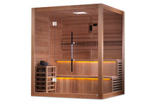 Load image into Gallery viewer, Golden Designs "Kuusamo Edition" 6-Person Indoor/Outdoor Traditional Sauna