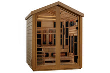 Load image into Gallery viewer, Golden Designs "Loviisa" 3 Person Hybrid Full Spectrum Outdoor Sauna