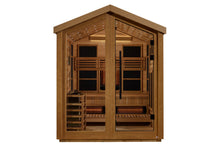 Load image into Gallery viewer, Golden Designs "Loviisa" 3 Person Hybrid Full Spectrum Outdoor Sauna