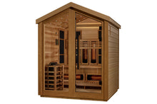 Load image into Gallery viewer, Golden Designs "Loviisa" 3 Person Hybrid Full Spectrum Outdoor Sauna